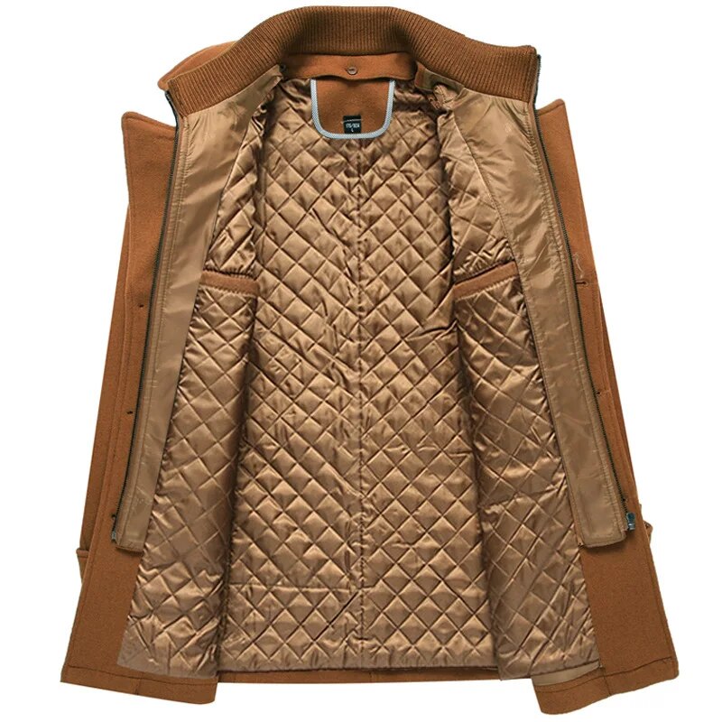 Classic Woolen Overcoat