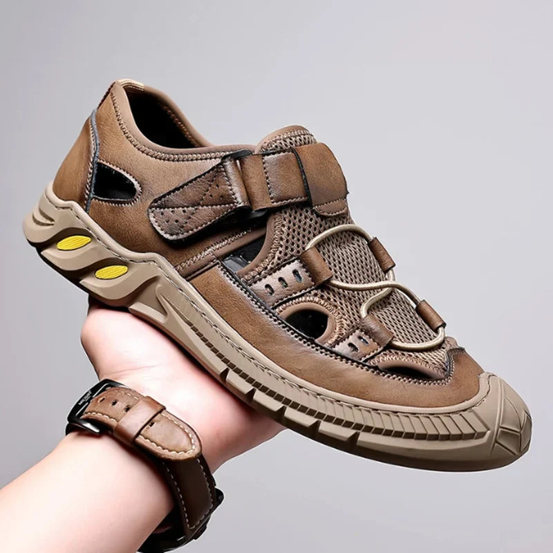 Canal Leather Sandal