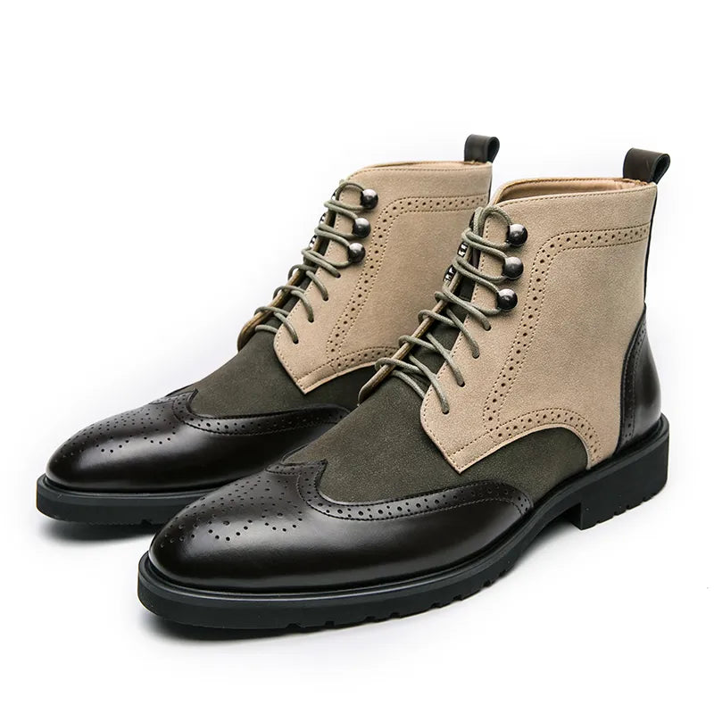 Heritage Suede Leather Boots