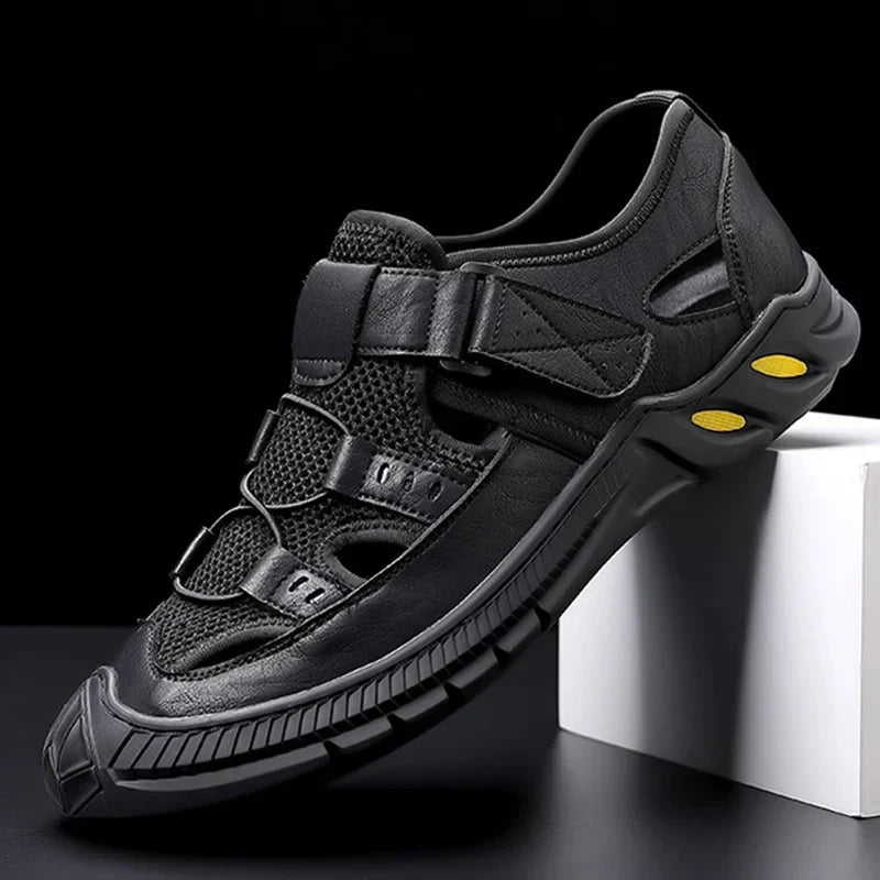 Canal Leather Sandal
