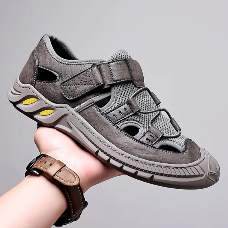 Canal Leather Sandal