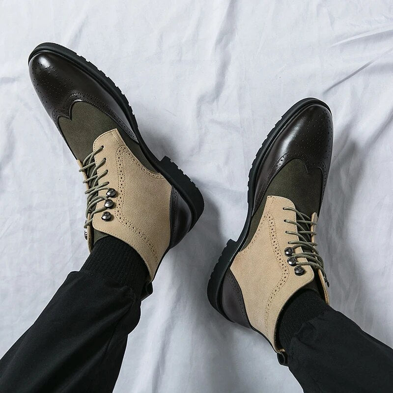 Heritage Suede Leather Boots