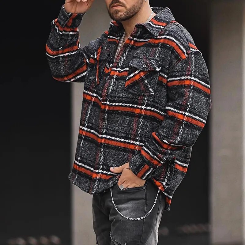 Relaxed Fit Virgin Wool Jacket