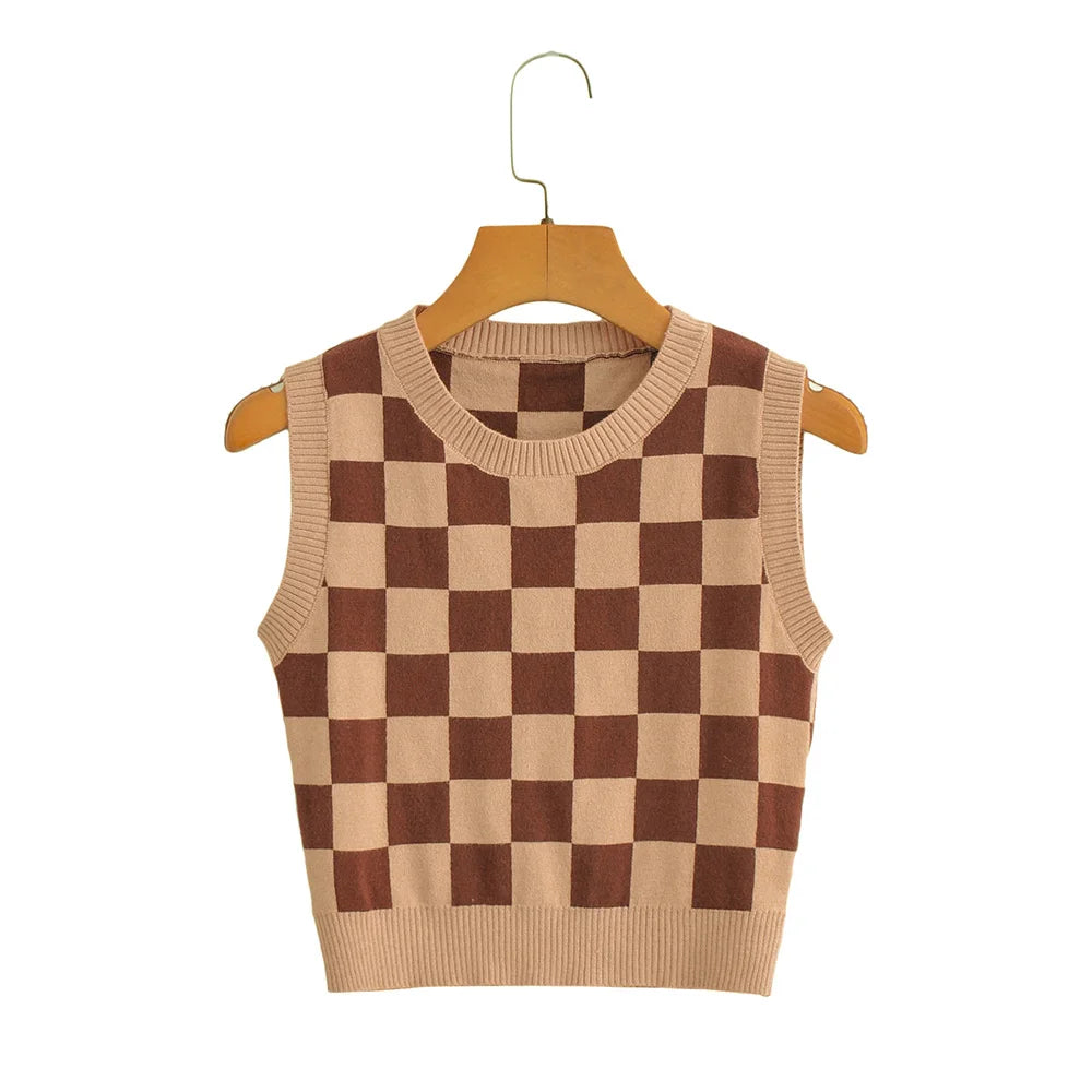 Checkmate Chic Top