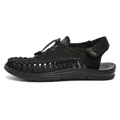 Vila Split Leather Sandal