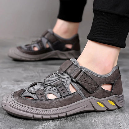 Canal Leather Sandal